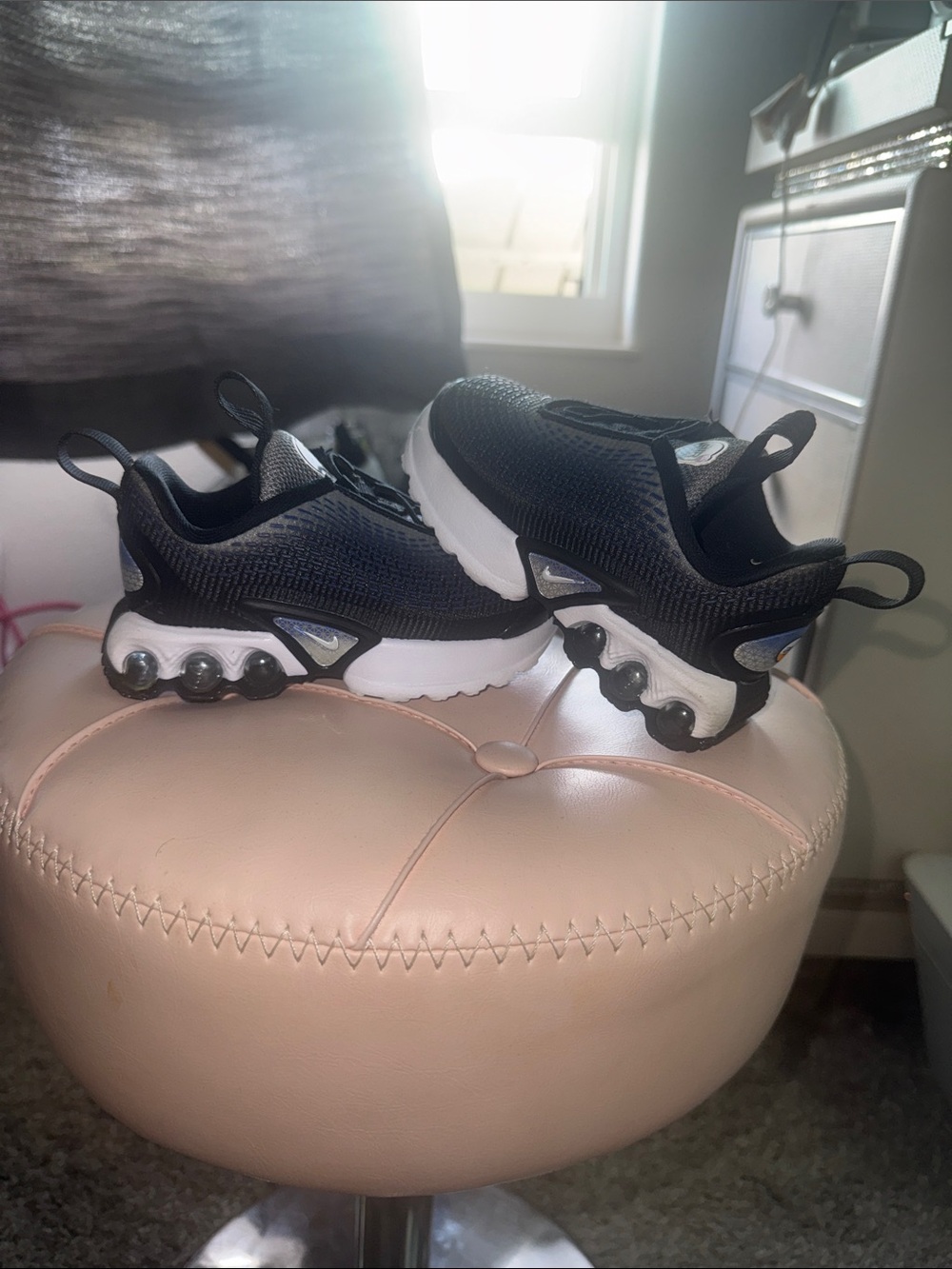 Kids Blue Athletic Sneakers with White Sole